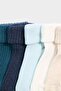 Non-Slip Sole 5-Piece Cotton Long Socks for Baby Boy F6713A5Ns - 3