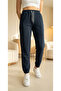 Women's Gray Jogger Elastic Leg Sweatpants - 5