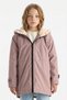 Water Repellent Hooded Zippered Raincoat Girls' C5229A824Au - 4