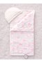 Pink Baby Girl Blanket with Pillow, Double-Sided Functional Use for Newborns - 2