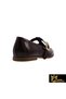 Women's Burgundy Genuine Patent Leather Shoes 505320085-1 - 5