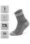 Men's Socks 6-Piece Half Socks (Bamboo) - 3
