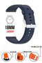 18mm Fossil-Welder-Casio-Seiko-Omega-Armani Watch Compatible Silicone Watch Band Strap A7218Mm - 2