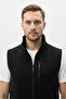 Black Vest Sleeveless 3 Pocket Men's Polar Daily Standard Comfortable Zippered Polar Vest Men - 3