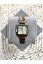 Square Gold-Silver Women's Wristwatch - 3