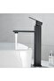 Bowl Sink Mixer Black Sink Faucet Matte Black Square Bowl Mixer - 3