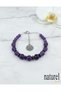 Original Amethyst Natural Stone Bracelet - Gift Bracelet Strong Feminine Women's Bracelet - 3
