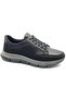 Dropland 9284 Genuine Leather Men's Casual Shoes Black - 2