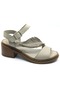 Mistae Genuine Leather Comfort Orthopedic Women's Sandals Vi̇zon - 2
