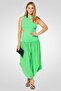Women Plain Midi Dress, Green