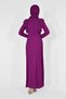 Fluffy and Stone Detailed Dress 4996 - 3