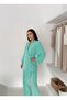 Chiffon Sleeve Two-Piece Set - 6