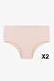 Women's 5-Piece Lycra Curve Large Size Oversize Extra High Waist Panties - 2