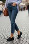 Women's Ballerinas Black Lace Detailed Casual Shoes Walking Shoes Sports Shoes Mother Shoes - 3
