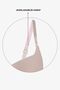 Women's Seamless - Laser Cut Seamless Push Up Nude Bra - 6