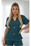 Petrol Green Seasonal Thin Bow Shorts Suit7880