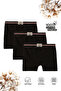Özkan 0711 3 Pack Boys' 100% Cotton Flexible Soft Boxer Shorts