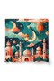 Double Sided Printed Set of 2 Suede Throw Pillow Covers - Ramazan Sunset - Ramadan Kareem - 2