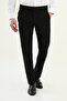 Straight Super Slim Fit Zippered Pocket Men's Trousers Black - 38344.26Y