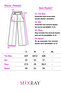 4785 Women's Premium Modal Palazzo Flowy Wide Leg Pants Black - 2