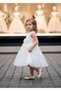 Girl's Flower Detailed Evening Dress - 2