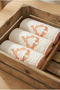 Set of 3 Kitchen and Hand/Face Towels 30X50 cm 100% Cotton
