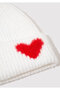 White Beret with Heart Detail 1913605-20454 - 4
