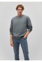Bisiklet Yaka Yeşil Basic Sweatshirt 0S10276-71577