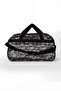 Unisex Gray Camouflage Camouflage Patterned Front Zipper Two Compartment Travel and Sports Bag - 3