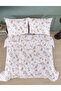 Satin 100% Cotton Double Duvet Cover Set Liselotte |   Without Sheets - 6