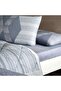 Taç Ellıs Ranforce Single Duvet Set Blue - 3
