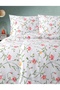 Satin 100% Cotton Double Duvet Cover Set Olivia |   Without Sheets - 5