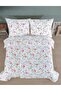 Satin 100% Cotton Double Duvet Cover Set Olivia |   Sheets - 6