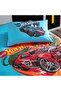 طقم مفرش سرير فردي مرخص من Hot Wheels - 2