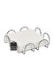 Shiny Silver 18 cm Napkin Holder Large Size Napkin Stand Cafe Restaurant Hotel Stainless Metal - 2