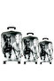 (My # 132 Horses) Case Set for Suitcases (Cabin Medium and Large) - 4