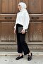 Black Front Seam Scuba Pants - 3