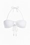 Ayyıldız 63567 White Strapless Bikini Top - 4