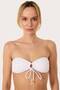 Ayyıldız 63567 White Strapless Bikini Top - 2