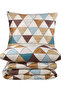 Satin 100% Cotton Double Duvet Cover Set Virginia - 6