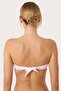 Ayyıldız 63567 White Strapless Bikini Top - 3