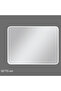 Rectangular Plain Bathroom Mirror 50 x 70cm