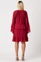 Women's Plus Size Halter Neck Batwing Sleeve Long Sleeve A-Line Dress Functional Stylish - 6