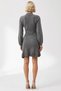 Women's Mock Neck Balloon Sleeve Long Sleeve A-Line Fit Mini Knitwear Dress Functional Durable Stylish - 6