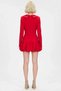 Women's Coat Collar Long Sleeve Solid Pattern Skater Fit Woven Dress Functional Durable Comfortable - 6