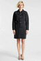 Women Shirt Collar Standard Sleeve Solid Pattern Plus Size Denim Dress Functional Durable Stylish - 5