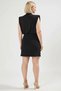 Women's Plus Size Mock Neck Mini Sleeveless Woven Dress a Line Fit Functional Durable Stylish - 6