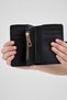 Black Belt Buckle Zippered Wallet 9209 - 3