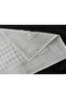 100% Cotton Checker Pattern Foot Towel (50X70 cm) Light Gray - 6