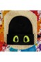 Black and White How to Train Your Dragon Light Fury Beanie - 3